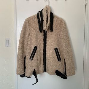 Zara jacket - size small  - Sherpa fur style